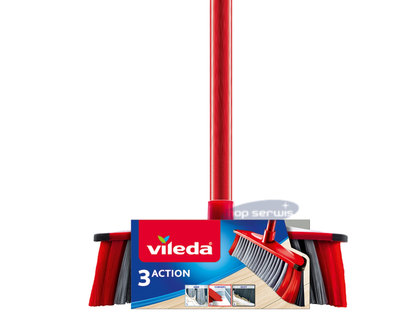 Szczotka z kijem Vileda 3Action 142494